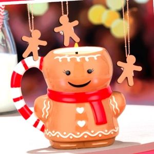 Gingerbread Man Coffee Mug Rare!! (No Candle just Jar)